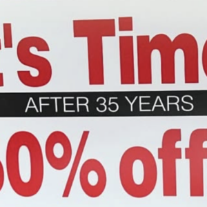 After 35 years of business, I’ve made the decision to close end of June 2025.